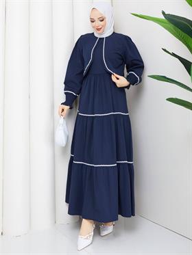 Jile ve Bolero Kombin 2295 Lacivert
