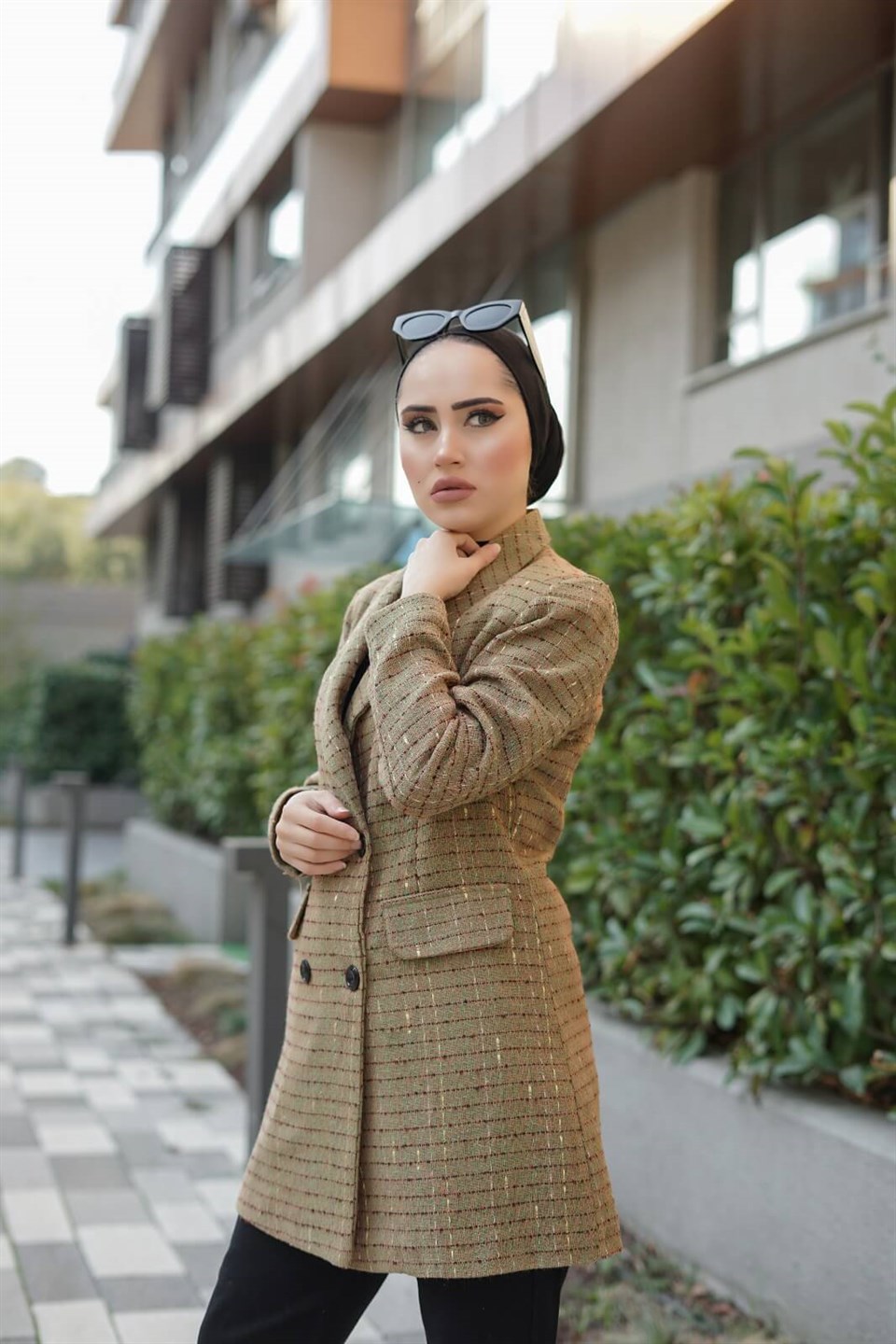 Ekose Desenli Kaban 10632 Desen3
