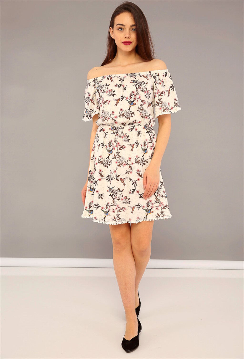 Dress ZL211 Dried Rose