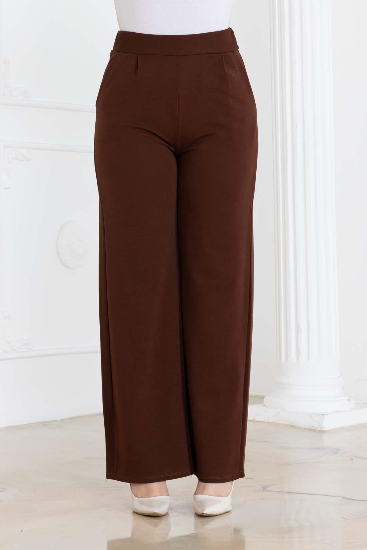 Pileli Cepli Pantolon 2264 Taba
