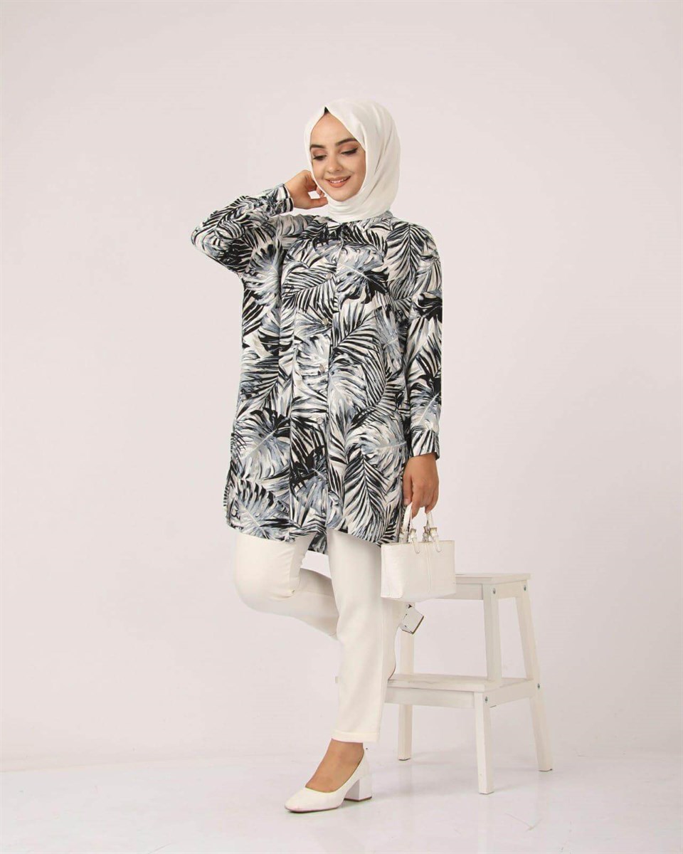 Rahat Kalıp Tunik TB008 Siyah
