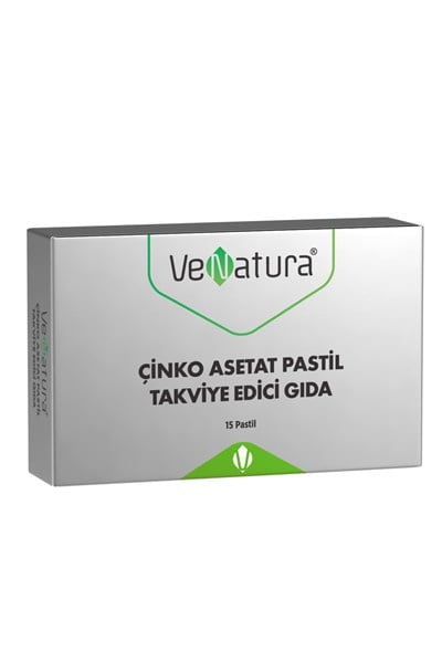 Çinko Asetat 15 Pastil