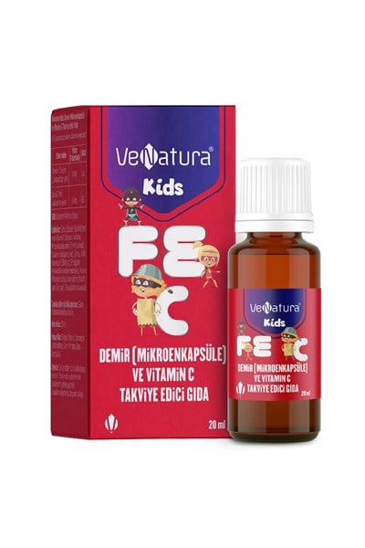 Kids Mikroenkapsüle Demir ve Vitamin C