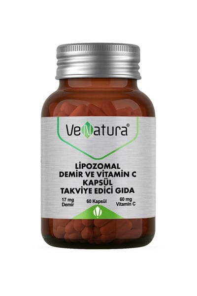 Lipozomal Demir ve Vitamin C Kapsül