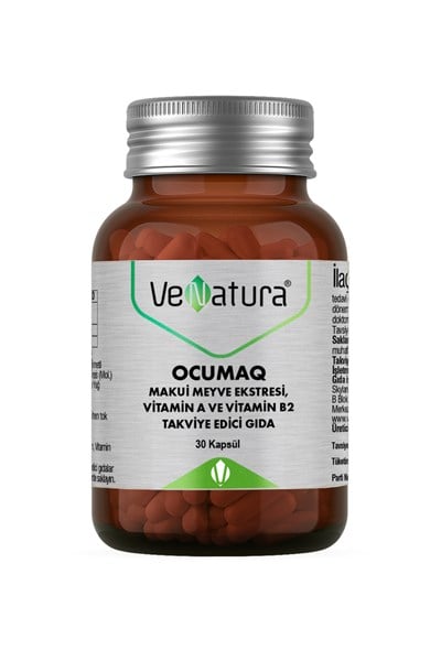 OcuMaq Makui Meyve Ekstresi, Vitamin A ve Vitamin B2