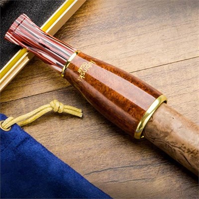 Lubinski 4 Boy Kullanım Briar Puro Ağızlığı 9mm Filtreli Long Smooth (38-57 Ring)