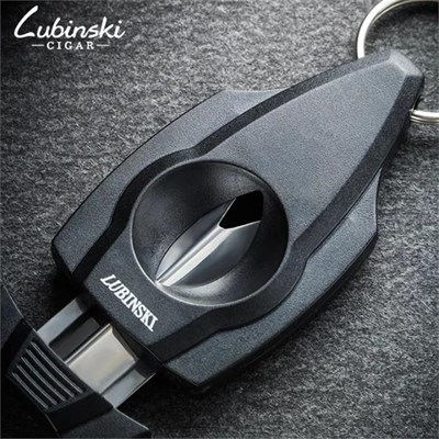 Lubinski Anahtarlık V-Cut Puro Kesici Lazer Bıçak Plastik-Siyah(56Ring)