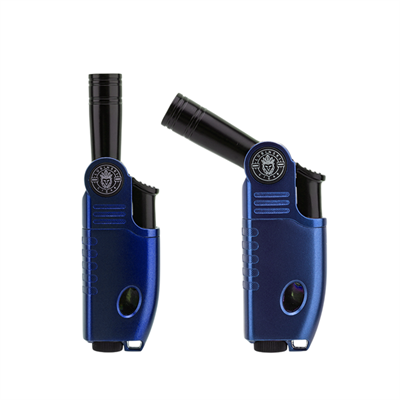 Lubinski Basic Uzun Tek Torch Puro Çakmağı Mavi