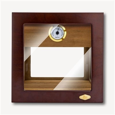 Lubinski Cam Küp Cedar Tepsili Puro Kutusu Humidor 40s