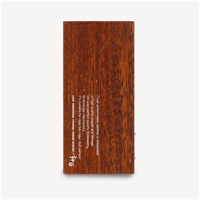 Lubinski Handmade Limited Edition Ahşap Puro Küllüğü Tekli