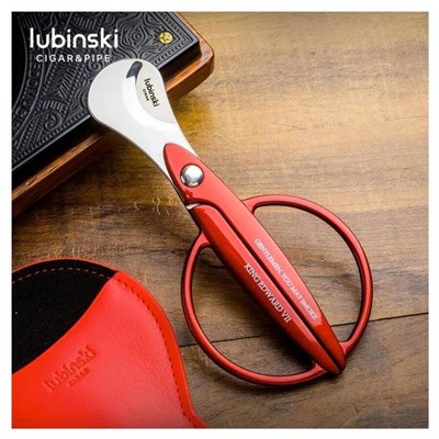 Lubinski King Edward Puro Makası Kırmızı(60Ring)