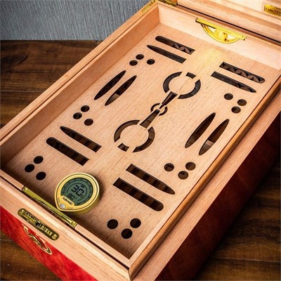 Lubinski Limited Edt.Year Of Horse Puro Kutusu Humidor 120s Kahve