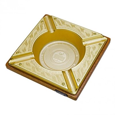 Lubinski Metal Ahşap Puro Küllüğü Gold 4lü