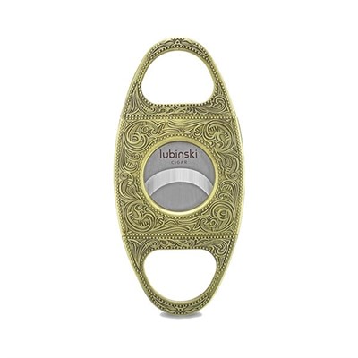 Lubinski Metal Puro Kesici Lazer Bıçak Kabartma İşlemeli Gold (60Ring)