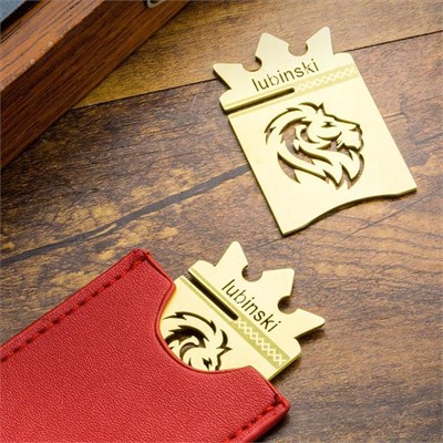 Lubinski New Lion Özel İşleme Motifli Puro Sehpası Gold Lion-1
