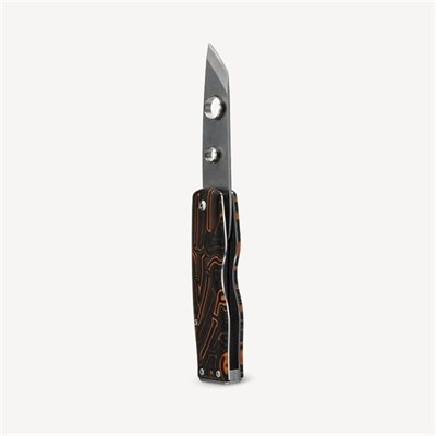 Lubinski Pocketknife Çift Delicili Puro Kesici Cutter Siyah