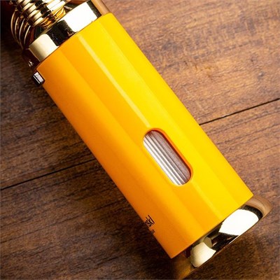 Lubinski Retro Tek Torch Masa Tipi Puro Çakmağı Grey