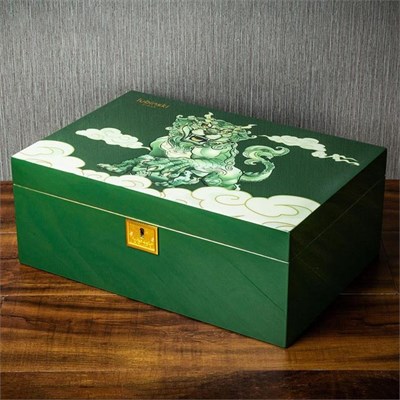 Lubinski Special Edt. Green Lion Puro Kutusu Humidor 100s