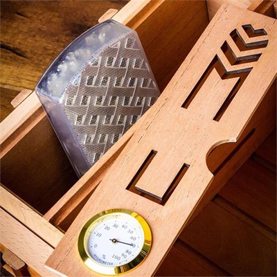 Lubinski Special Edt. Motif İşleme Humidor Puro Kutusu 80s
