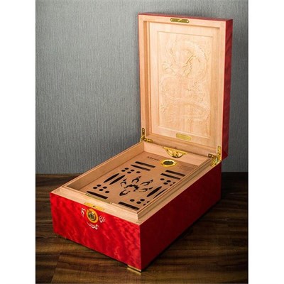 Lubinski Special Edt. Red Dragon Claw Humidor Puro Kutusu 110s