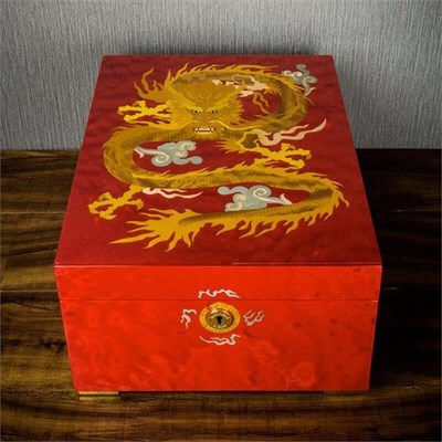 Lubinski Special Edt. Red Dragon Claw Humidor Puro Kutusu 110s