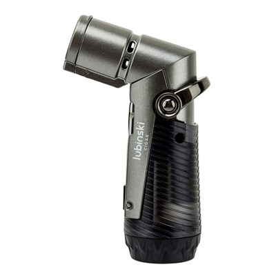 Lubinski Tek Torch İğneli Ve Delicili Puro Çakmağı Gri