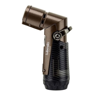 Lubinski Tek Torch İğneli Ve Delicili Puro Çakmağı Kahve