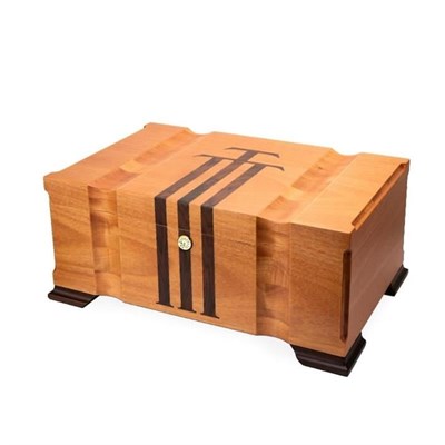 Lubinski Trinidad Limited Edt. El Yapımı Ahşap Oyma Humidor Puro Kutusu 250s