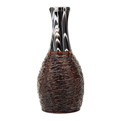 Lubinski Yeni 4 Boy Kullanım Briar Puro Ağızlığı 9mm Filtreli Big Carve (38-57 Ring)