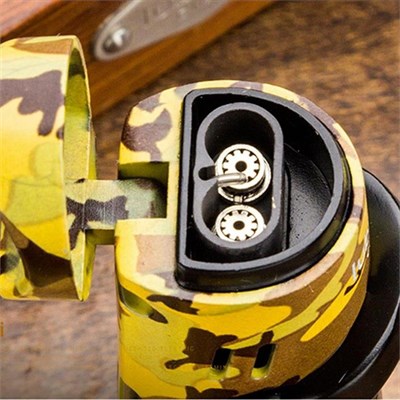 Lubinski Yeni Seri Çakmak Ve Kesici Puro Seti Camo Yellow