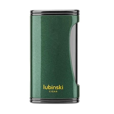 Lubinski Yeni Seri Dahili Delicili Yaprak Alev Puro Çakmağı Yeşil