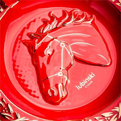 Lubinski Yeni Seri Golden Horse Oval Puro Küllüğü Kırmızı