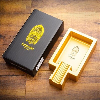 Lubinski Yeni Seri Metal Kare Tekli Puro Küllüğü - Gold