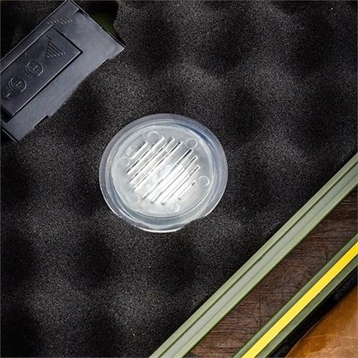 Lubinski Yeni Stil Nem Göstergeli Seyahat Puro Kutusu Humidor Kırılmaz Plastik Gri 12s