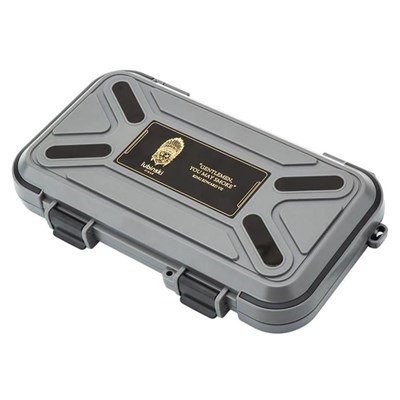 Lubinski Yeni Stil Seyahat Puro Kutusu Humidor Kırılmaz Plastik Gri 5s
