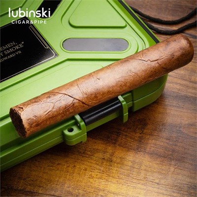 Lubinski Yeni Stil Seyahat Puro Kutusu Humidor Kırılmaz Plastik Yeşil 5s