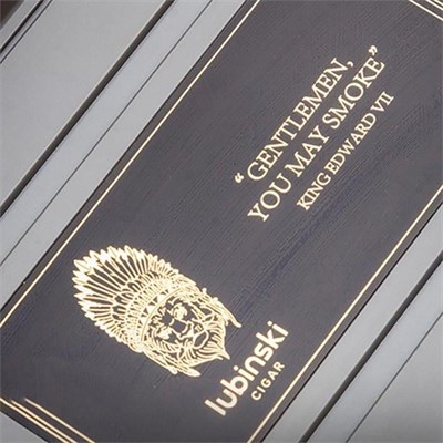 Lubinski Yeni Stil Seyahat Puro Kutusu Humidor Kırılmaz Plastik Gri 5s