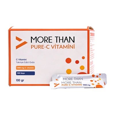 More Than Pure C Vitamini 100 Saşe (Ascorbic Acid)