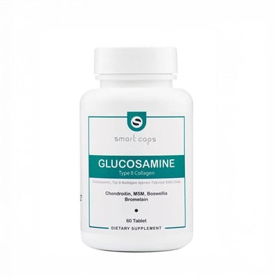 Smart Caps Glukozamin Tip II Kolajen 60 Tablet