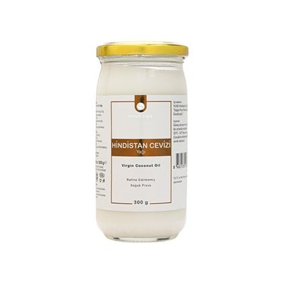 Smart Caps Hindistan Cevizi Yağı 300 gr - (%100 Bitkisel, Virgin Coconut Oil)
