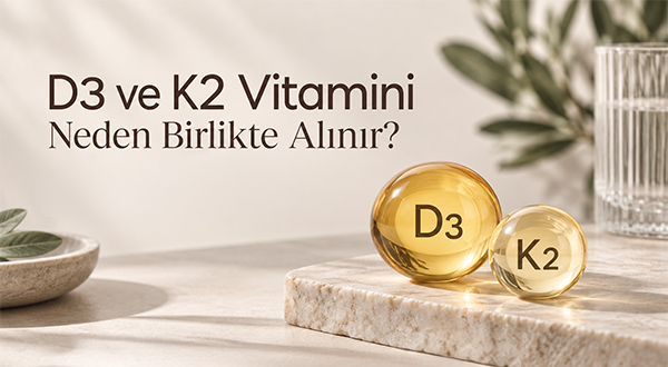 D3 ve K2 Vitamini Neden Birlikte Alınır?