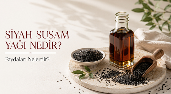 Siyah Susam Yağı Nedir?