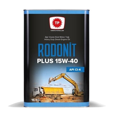 TP Rodonit Plus 15W-40 CI-4 Motor Yağı 16 KG