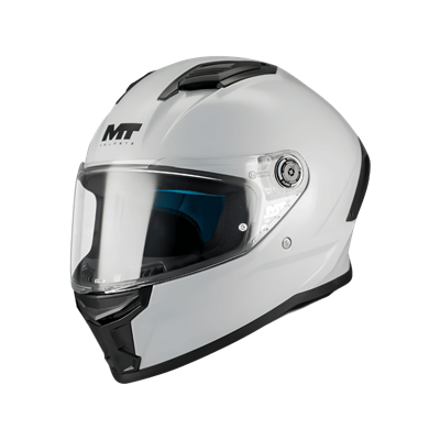 Mt Helmets Stringer 2 Pure A12 Parlak Gri Motosiklet Kaskı