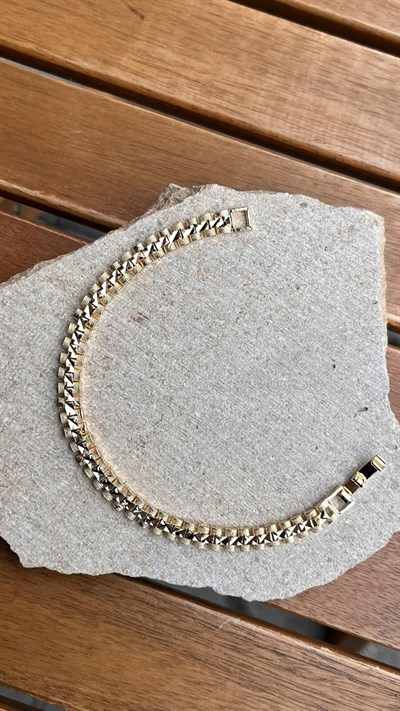 14K Kordon Bileklik