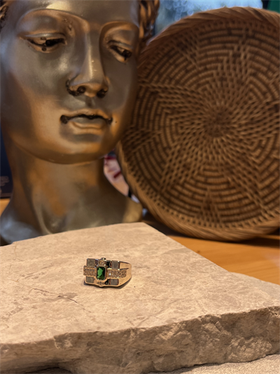 Yeşil Taşlı YSX Jewelry Yüzük
