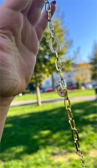 Beyaz Kutup Yıldızı Charmlı Bileklik
