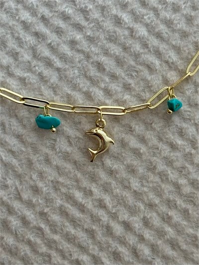 Yunus Charmlı Gold Halhal