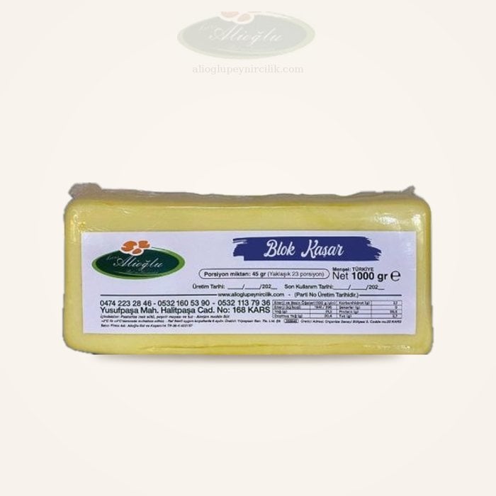 Blok Kaşar Peyniri