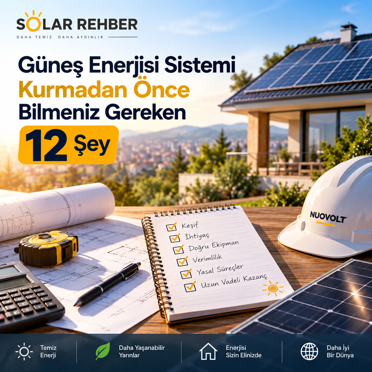 Güneş Enerjisi Sistemi Kurmadan Önce Bilmeniz Gereken 12 Şey ara görsel